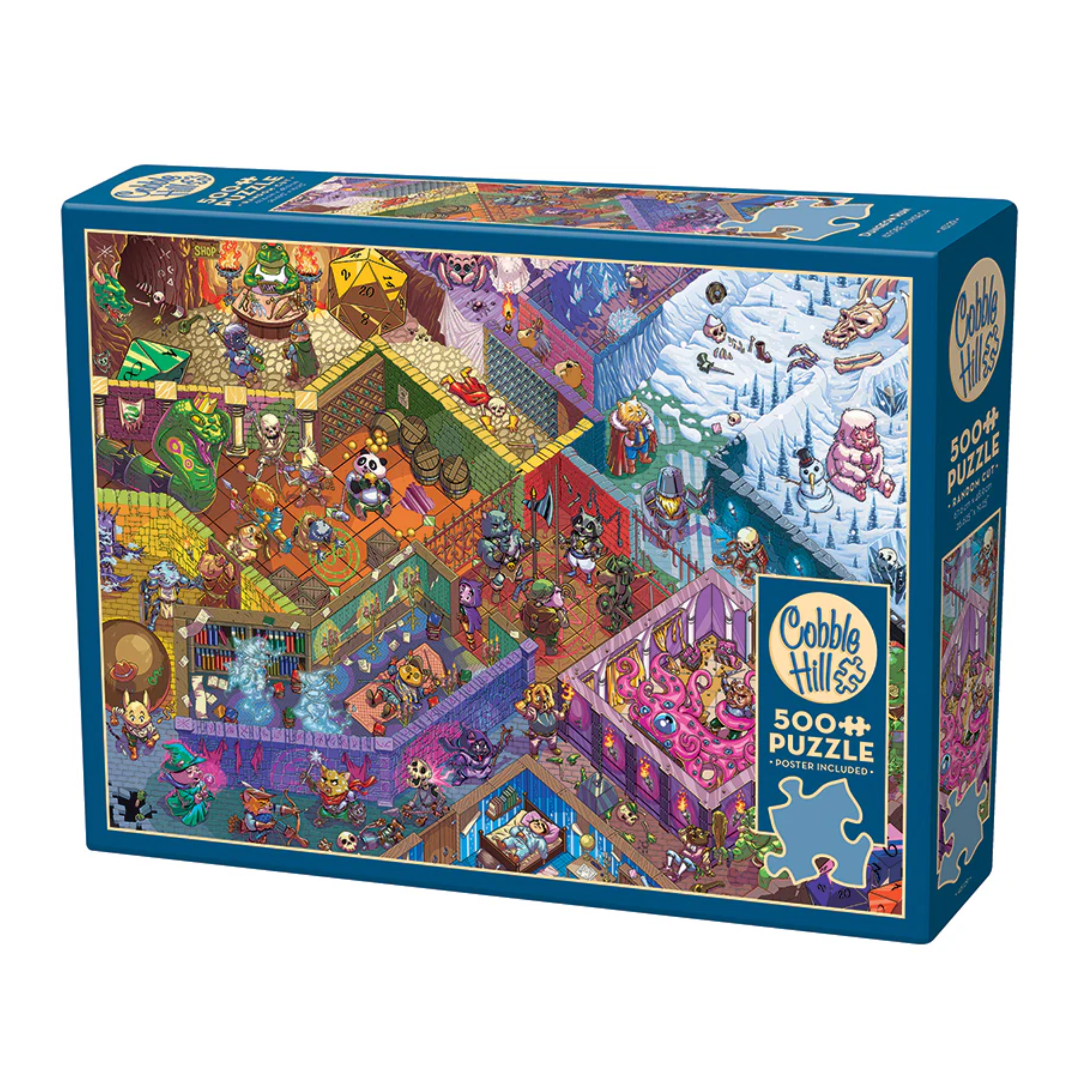 Dungeon Run 500 Piece Cobble Hill Puzzle